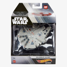 Veicolo da collezione Hot Wheels Star Wars Millennium Falcon