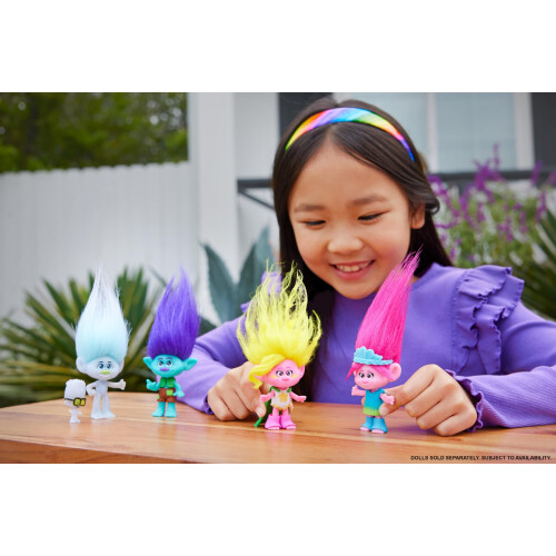 Mattel Mattel DreamWorks Trolls Band Together Κούκλα Guy Diamond με Αφαιρούμενη Ενδυμασία 1