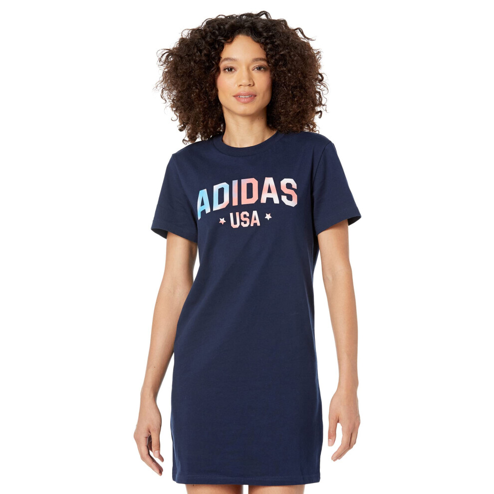 adidas Americana Tee Dress Collegiate Navy XL