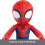 Mattel Boneco de pelúcia Marvel Talkers Spider-Man de 11,75 polegadas com 10 sons e frases 4