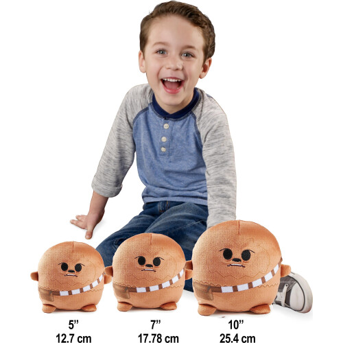 Mattel Figurinha Plush Cuutopia Star Wars Mattel, Chewbacca de 10 polegadas, Almofada Colecionável 1