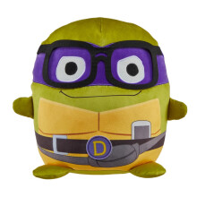 Mattel Teenage Mutant Ninja Turtles: Mutant Mayhem plssjtkok Cuutopia 10 hvelykes, lekerektett Donatello Kawaii stlus plss lila maszkos Donni
