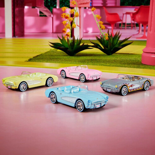 Hot Wheels Hot Wheels Barbie Η Ταινία Corvette 4-Pack 1