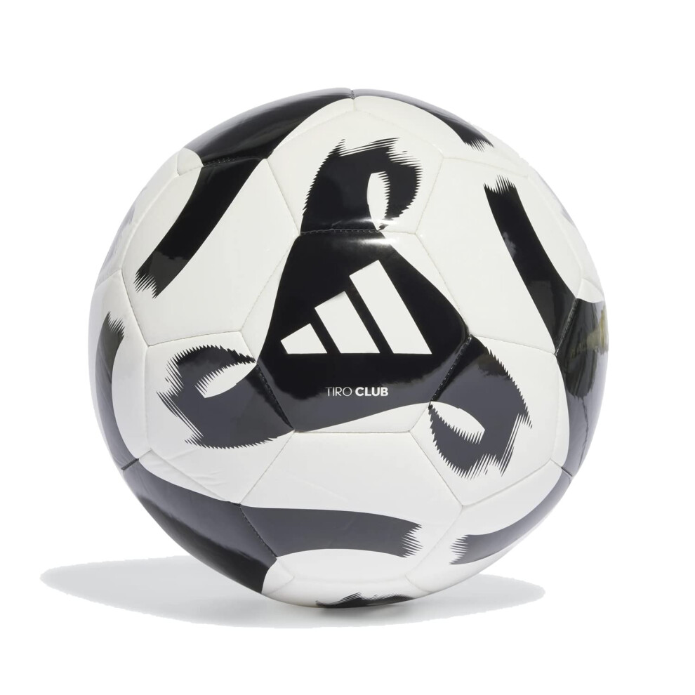 Adidas Unisex-Adult Tiro Club Ball White/Black 5