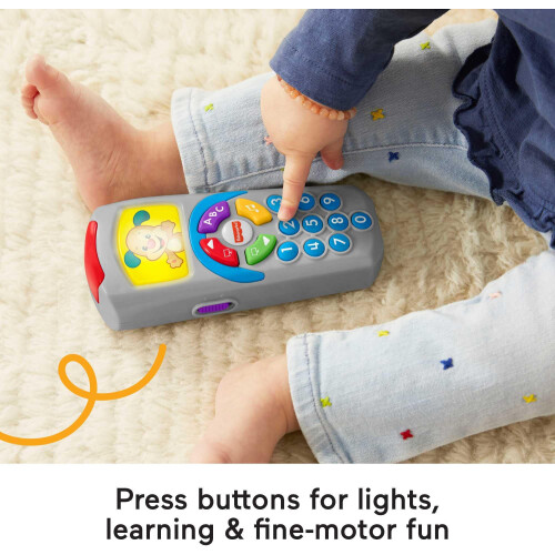 Fisher-Price Fisher-Price Μάθηση για Μωρά: Τηλεχειριστήριο Πάπι για Μωρά 6+ Μηνών με Μουσική & Φώτα 2
