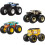 Hot Wheels Hot Wheels Monster Trucks, 1:64 Κλίμακα, Σετ 4, Γιγαντιαίοι Τροχοί, Αγαπημένοι Χαρακτήρες 2