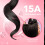 Sensationnel Pearlish pacote cabelo humano - euro body deep pearl 15a remy com 18 polegadas, NATURAL/BLA 4