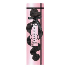 Pacote de cabelo humano Sensationnel Pearlish - euro body deep pearl 15a macio remy para costura ou colagem (22 Polegadas, NATURAL)