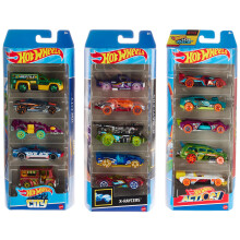 Pacchetto di 15 macchinine Hot Wheels in scala 1:64 con 3 temi: HW City X-Raycers e Track Pack (esclusiva Amazon)
