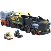 Hot Wheels Toy Car & Track Racerverse Batmans Escape Chase Vehicle si trasforma in piste a 3 corsie con 1 batman e 1 joker