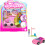 Barbie Conjunto de Mini Boneca Barbie e Veículo, Boneca de 1.5 polegadas e Carro Conversível com Surpresa de Mudança de Cor 1