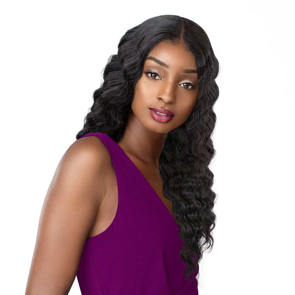 Sensationnel Unisex Dashly Lace Front Wig Lace Unit 13 (1B)