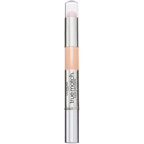L'Oreal Paris True Match Super-Blendable Multi-Use Concealer, Fair C1-2, 0.05 Fl Oz
