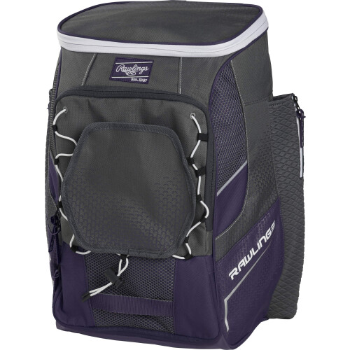 Rawlings | Mochila Equipamento IMPULSE | Baseball/Softball | Roxo 1