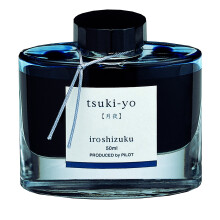 Pilot Iroshizuku reservoarpenna blck - 50 ml flaska - Tsuki-Yo Moonlight Teal (import frn Japan)