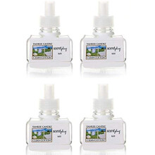 Yankee Candle Clean Cotton ScentPlug Nachfllpackung, 4er-Pack