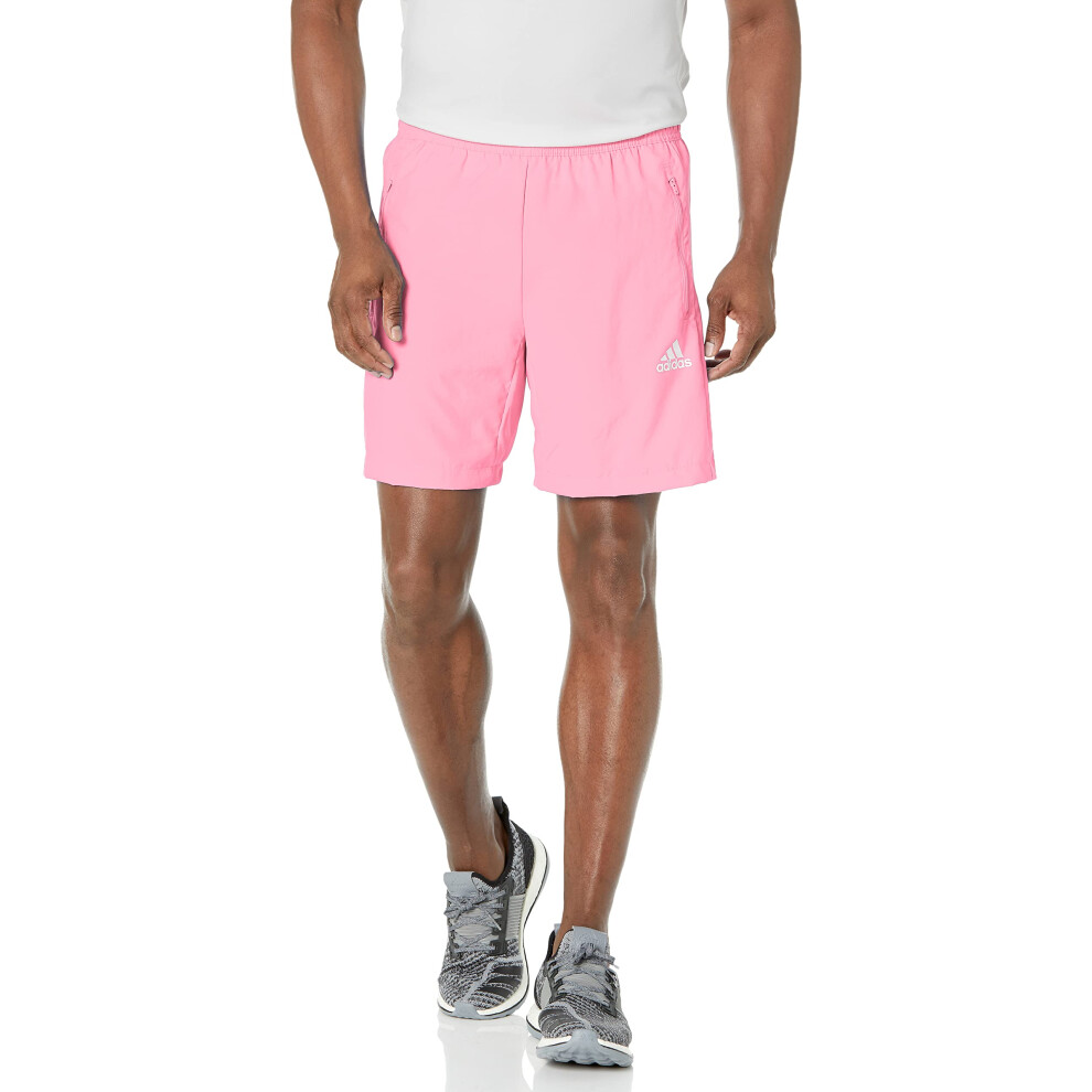 adidas Men's AEROREADY Designed 2 Move Woven Sport Shorts  Bliss Pink  X-Small/Long