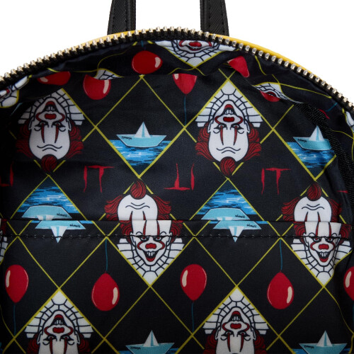 Loungefly Warner Brothers IT Raincoat Cosplay Mini Backpack 1