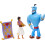 Mattel Disney Aladdin Pack de 3 Figuras Genie, Aladdin e Tapete Mágico, Brinquedos Autênticos de Filme 4 Polegadas 3