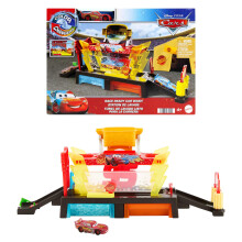 Juego de lavado de autos Mattel Disney Pixar Cars Color Changers con veh   culo de juguete Rayo McQueen que cambia de color, de 20 pulgadas de larg