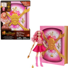 Mattel Disney Descendants: Der Aufstieg der Roten Puppe & Spielset Das Zauberer-Kochbuch mit Bridget Young Enth llung der Herzk nigin mit Fizz