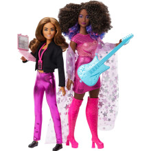 Barbie Carreiras Carreira do Ano 2 Bonecas & Acessórios com Estrela da Música & Gestora de Tour