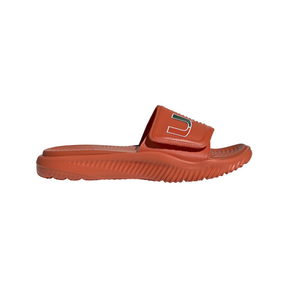 adidas Unisex Alphabounce 2.0 Slides Sandal  Collegiate Orange/Dark Green/White  17 US Men