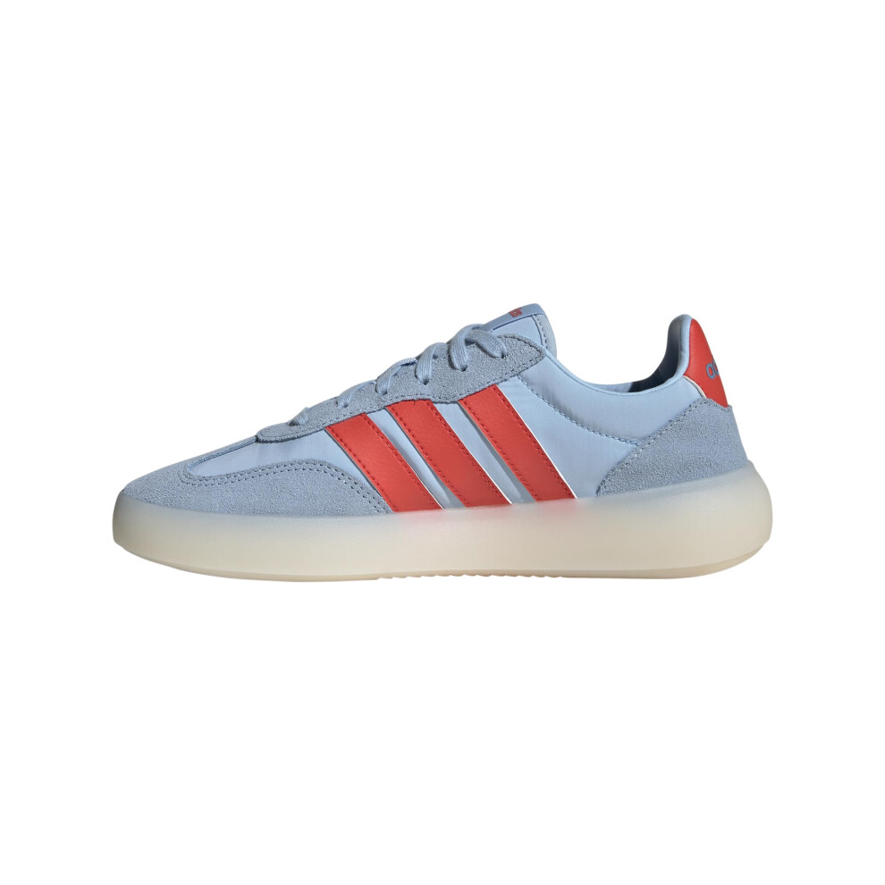 adidas Women's Barreda Decode Sneaker  Clear Sky/Bright Red/White  10