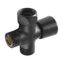 Kingston Brass K161A0 Showerscape Shower Arm Diverter matt fekete