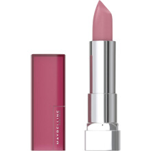 Maybelline Color Sensational Lipstick  Lip Makeup  Matte Finish  Hydrating Lipstick  Nude  Pink  Red  Plum Lip Color  Blushing Pout  0.15 oz; (Packagi