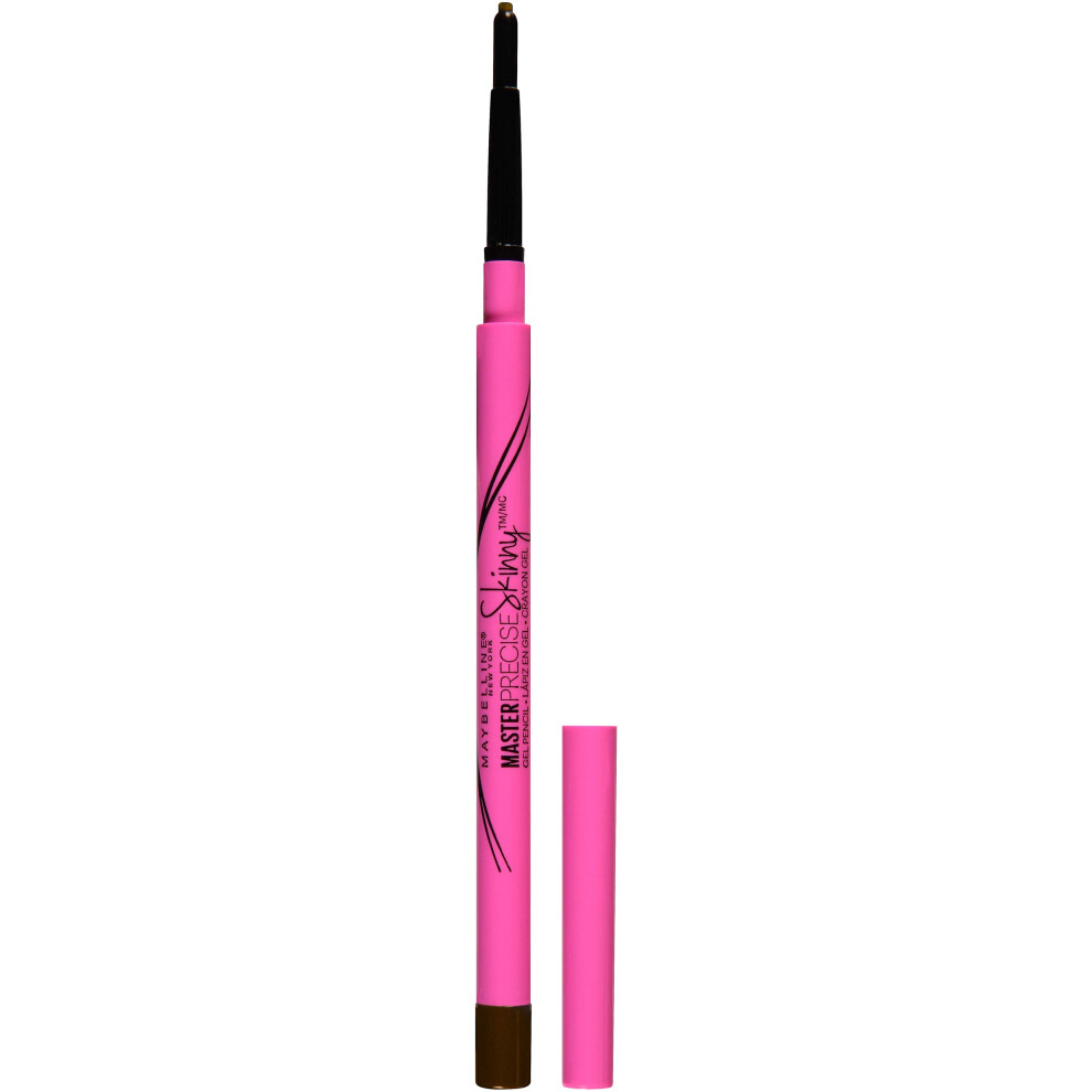 Maybelline Master Precise Skinny Gel Eyeliner Pencil  Sharp Brown  1 Count