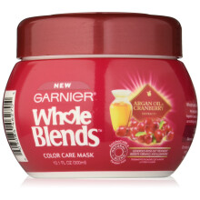 Garnier Whole Blends Color Care Mask med arganolja och tranbrsextrakt 10,1 vtska