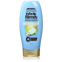 Garnier Whole Blends balsam med kokosvatten & vaniljmjlksextrakt 12,5 fl. uns.