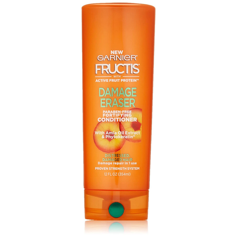 Garnier Fructis Damage Eraser Conditioner  Distressed  Damaged Hair  12 fl. oz.