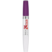 Maybelline New York Superstay 24, 2-step Lipcolor, All Day Plum,0.64 Fl Oz (Pack of 1),041554494990-1a