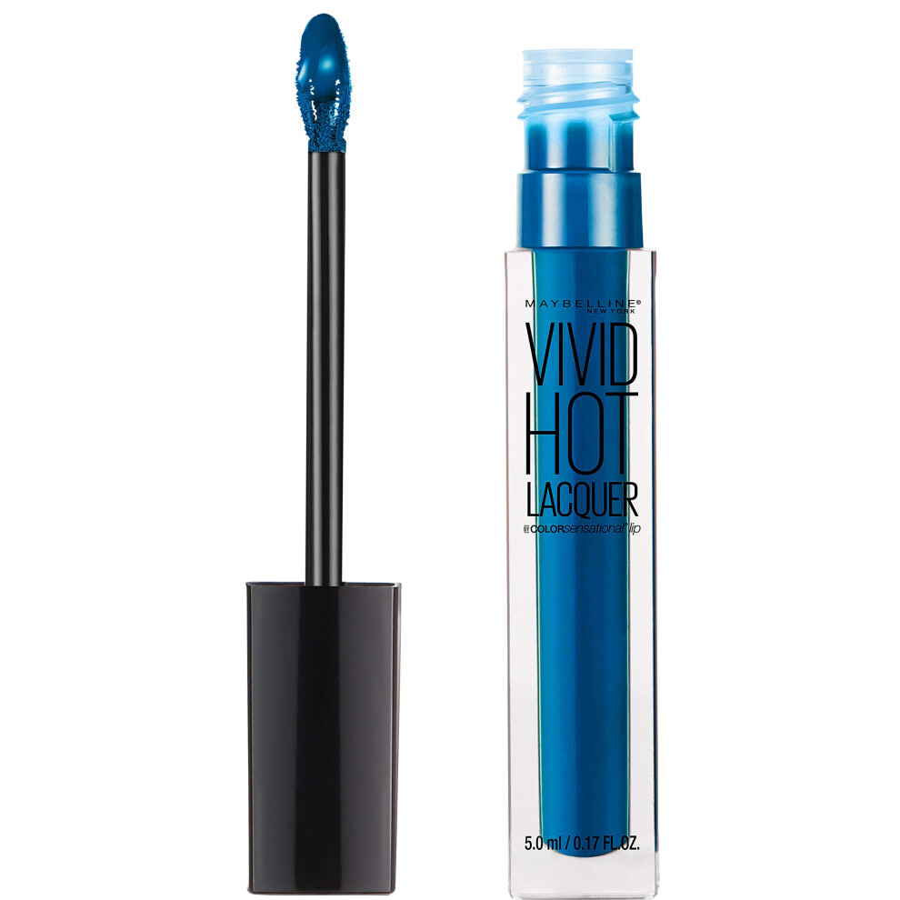 Maybelline New York Color Sensational Vivid Hot Lacquer Lip Gloss  Major  0.17 fl. oz.