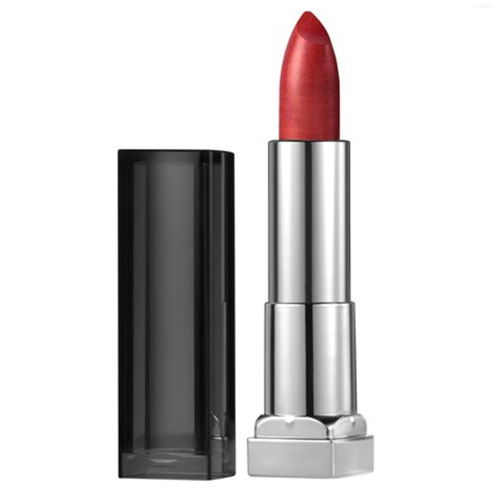 Maybelline New York Color Sensational Red Lipstick Metallic Lipstick  Hot Lava  0.15 Ounce  Pack of 1-image-OPC-PGRX8GH-NEW