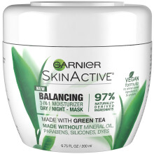 Garnier SkinActive 3-i-1 Ansiktskräm med Grönt Te, Fet Hy, 200 ml