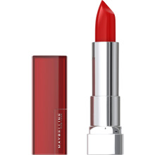 Batons Maybelline Color Sensational, Maquiagem Labial, Acabamento Cremoso, Hidratação, Cores Nude, Rosa, Vermelho, Ameixa, Hot Chase, 0.15 oz