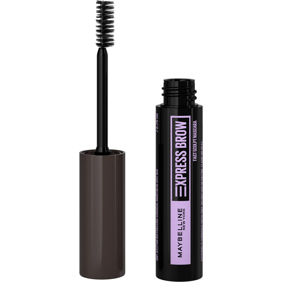 Maybelline Brow Fast Sculpt  Shapes Eyebrows  Eyebrow Mascara Makeup  Black Brown  0.09 Fl. Oz.