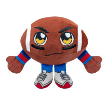 Bleacher Creatures Kansas Jayhawks 8" Kuricha Voetbal Zittend Plush - Zachte Chibi Geïnspireerde Plush