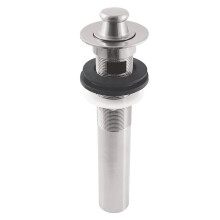 Kingston Brass KB3006 Fauceture Lift and Turn Sink Drain with Overflow 17 Gauge Polished Nickel