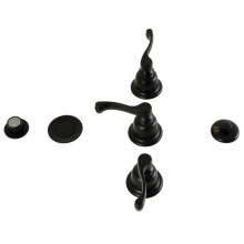 Grifo de bid    Kingston Brass KB320FL Royale de 8 x 2,88 x 2,56, negro mate