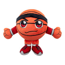 Bleacher Creatures Ohio State Buckeyes 8" Kuricha Basketbal Zittend Plush - Zachte Chibi Geïnspireerde Plush