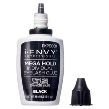 i Envy by KISS Mega Hold Einzelwimpernkleber Schwarz (KPEG08  Schwarz)