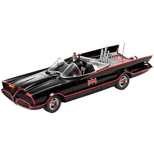Mattel Mattel Hot Wheels 1:18 Batmobile de la s  rie t  l  vis  e 1966