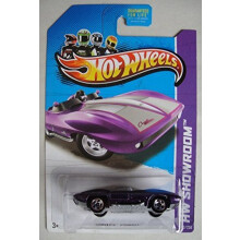 Hot Wheels HW Showroom Corvette Stingray viola 203/250 a 5 razze