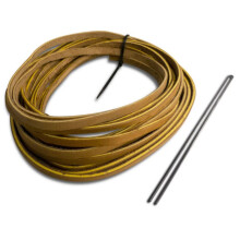 Rawlings | Pacote de Re-lace para Luvas | Baseball/Softball | Corda Padrão 3/16" X 72" | Bege