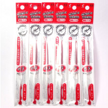 Pilot Hi-Tec-C Coleto Gel Ink Pen Refill 0.3mm Red ? 6 Packs/total 6 pcs (Japan Import) [Komainu-Dou Original Package]
