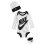 Nike Σετ Nike Λογότυπο Μακρυμάνικο 3 Τεμαχίων (0-6 Μηνών, Λευκό) 1